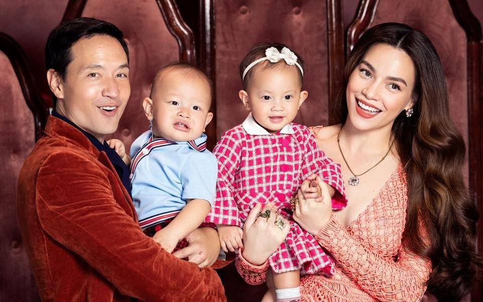 Hồ Ngọc Hà và Kim Lý mong các con lớn lên trở thành người tử tế và biết yêu thương  FBNV