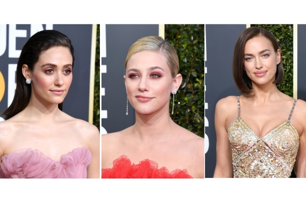 Các kiểu trang điểm nổi bật tại “Quả Cầu Vàng 2019”