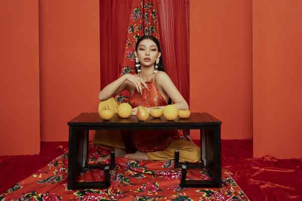 Vẻ đẹp tràn đầy sức xuân của Á hậu Lâm Thu Hồng