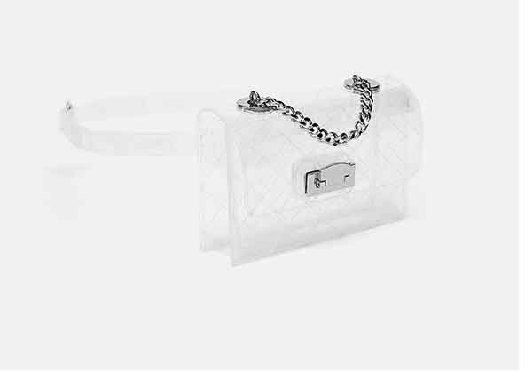 Xu hướng túi xách mùa thu – Túi nhựa trong