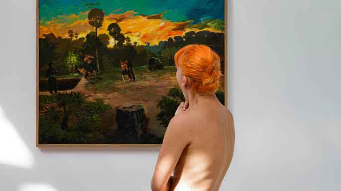 Bảo tàng Pháp mở cửa cho người khỏa thân tham quan