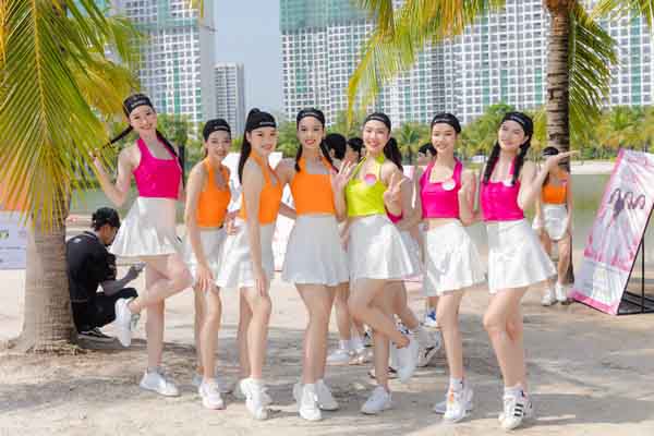 Nhan sắc ‘hết nước chấm’ của thí sinh HHVN2022 tại phần thi ‘Người đẹp thể thao’