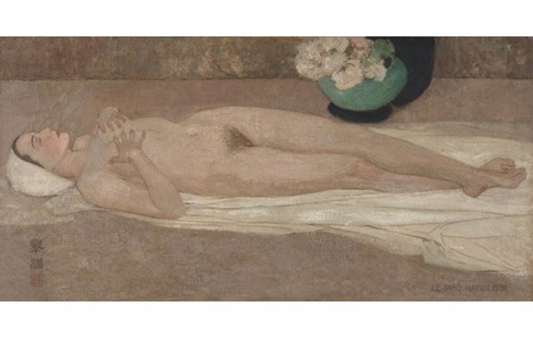 Bức tranh “Nude” của cố họa sĩ Lê Phổ có giá 32,5 tỷ đồng