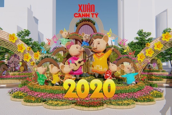 Đường hoa Nguyễn Huệ năm 2020 sẽ mở cửa từ 28 tháng Chạp