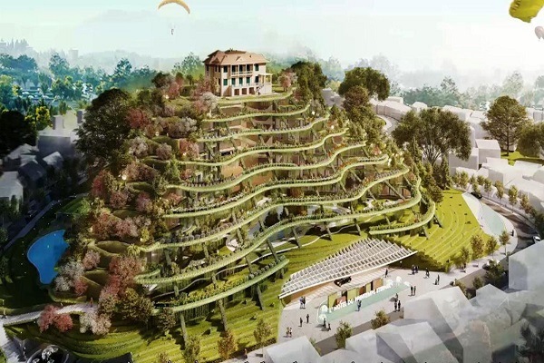 Lâm Đồng chọn xây quần thể khách sạn 10 tầng trên đồi Dinh tỉnh trưởng Đà Lạt
