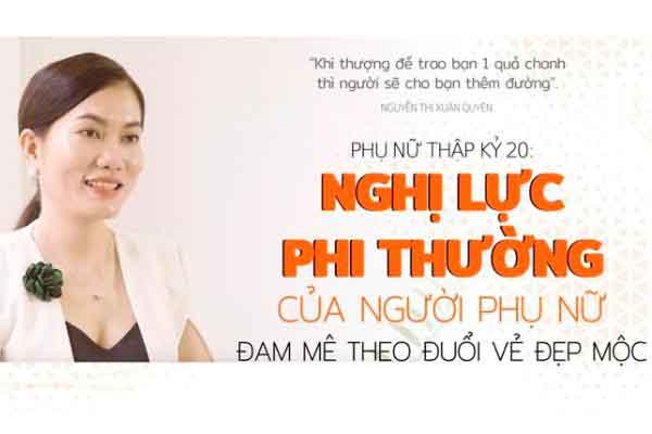 Phụ nữ thập kỷ 20: Nghị lực phi thường của người phụ nữ đam mê theo đuổi vẻ đẹp Mộc
