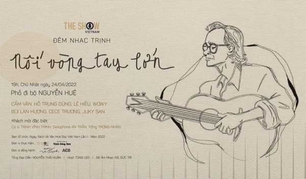 Đêm nhạc Trịnh Công Sơn cho cộng đồng tại phố đi bộ Nguyễn Huệ