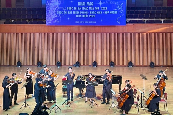 Khai mạc hai cuộc thi âm nhạc thính phòng toàn quốc năm 2023