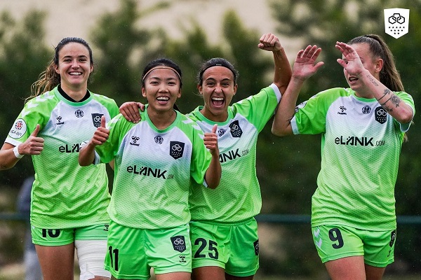 Huỳnh Như tiếp tục lập cú đúp trong màu áo Lank FC