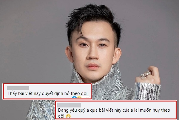 Dương Triệu Vũ nhận ‘gạch đá’, bị fans ‘quay lưng’ sau phát ngôn bênh vực Hoa hậu Ý Nhi