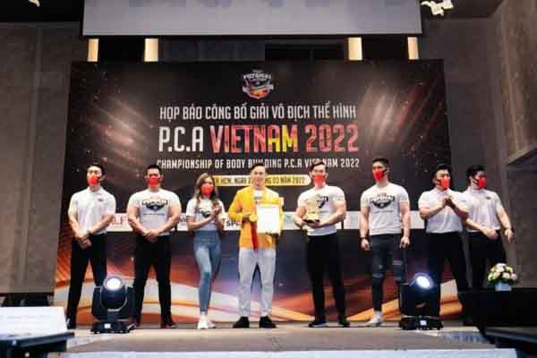 Giải vô địch thể hình PCA Việt Nam 2022 chính thức khởi động
