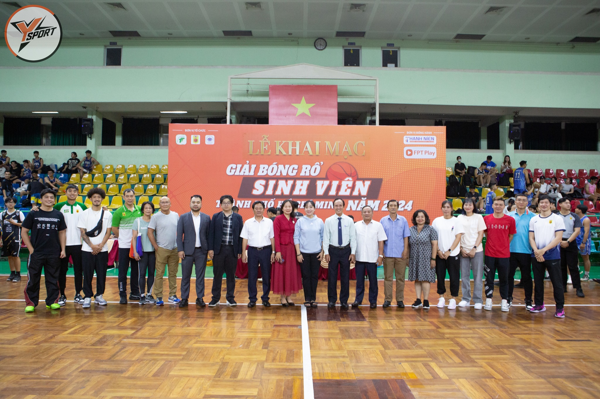 Chính thức khai mạc Giải bóng rổ Sinh viên TP.HCM 2024