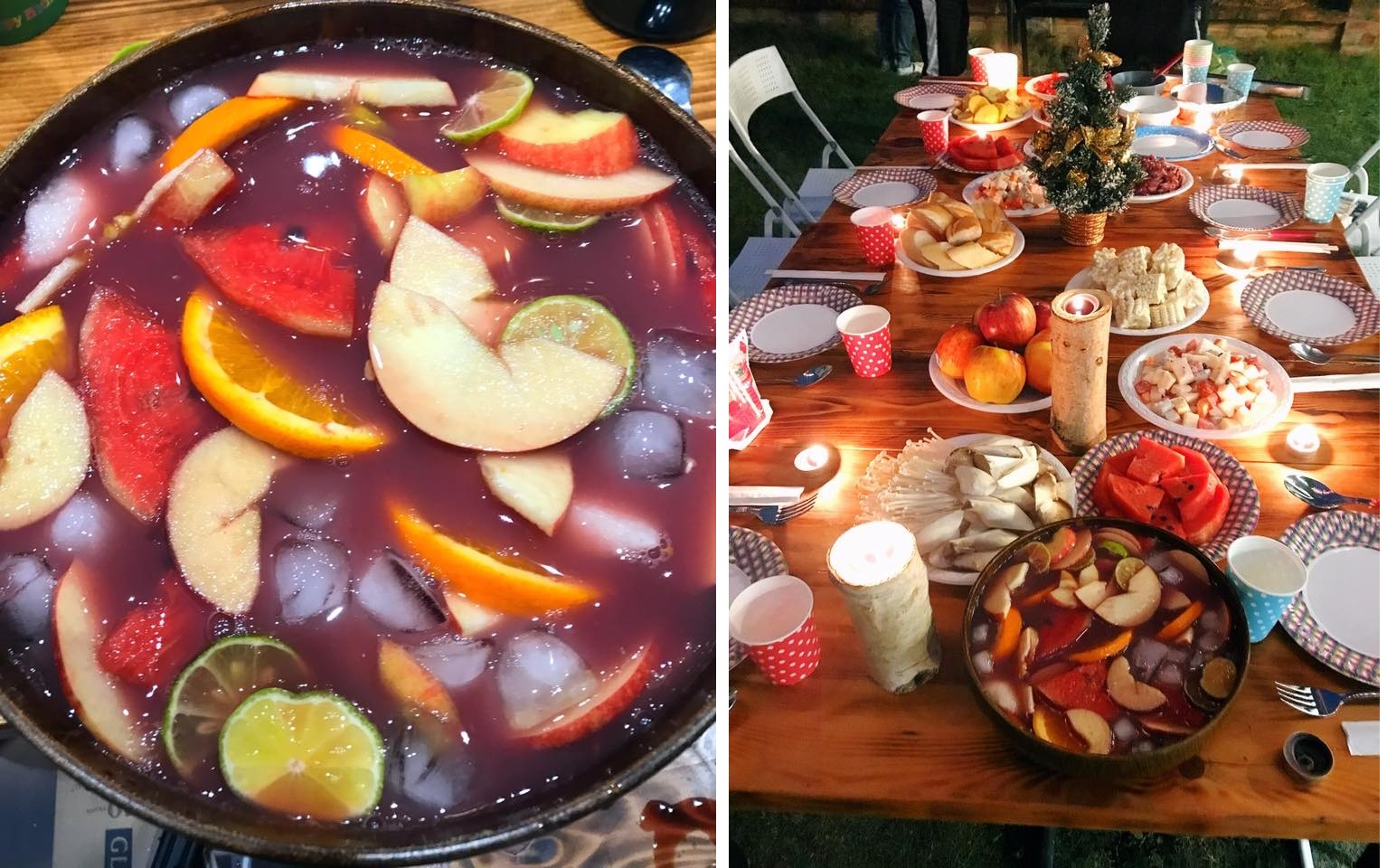 Cocktail hoa quả cho bữa tiệc mùa thu mát lành