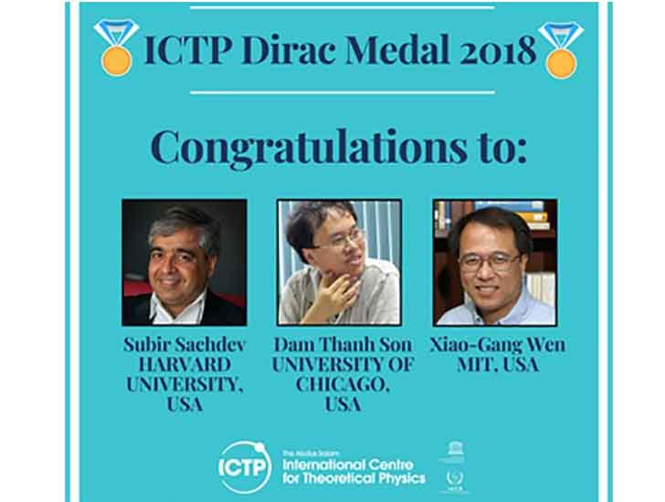 Giáo sư Đàm Thanh Sơn được trao Huy chương Vật lý Dirac danh tiếng