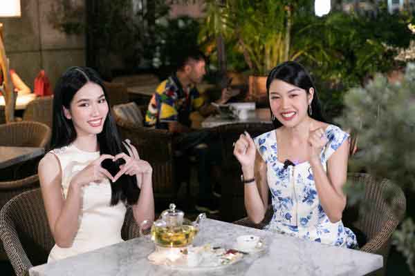 Thúy Vân ‘truyền vía’ cho Phương Anh trước thềm ‘Miss International 2022’