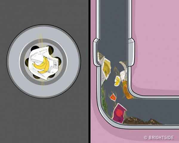 Những loại rác thải không nên vứt vào ống cống