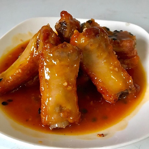 Sườn sốt chanh leo độc lạ, thơm ngon