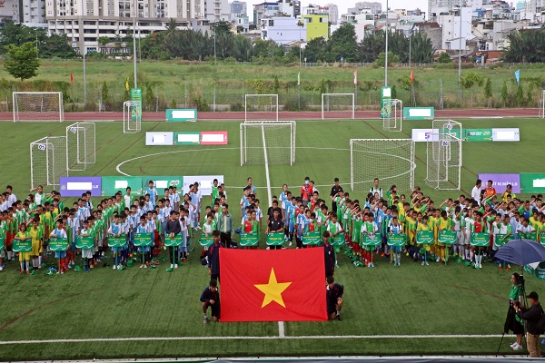 Vòng chung kết ‘Festival Bóng đá học đường’ 2023 chính thức khai mạc