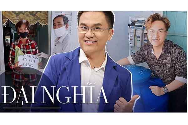 MC Đại Nghĩa trần tình về tiền từ thiện