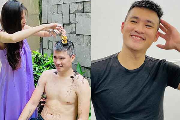 Công Vinh đăng ảnh hạnh phúc bên Thủy Tiên giữa ồn ào từ thiện