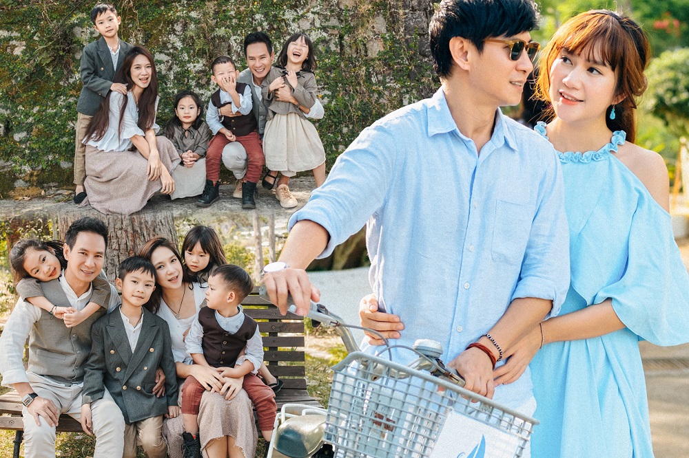 Lý Hải – Minh Hà: Gia đình ‘to’, hạnh phúc ‘khổng lồ’