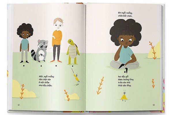 Giúp trẻ làm quen với thiền