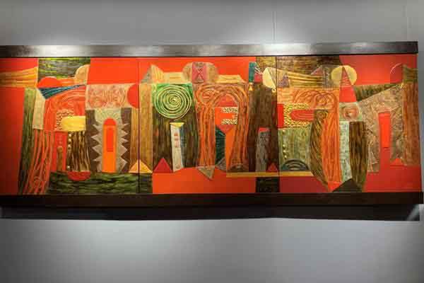 Triển lãm tranh trừu tượng bằng công nghệ AI của họa sĩ Việt