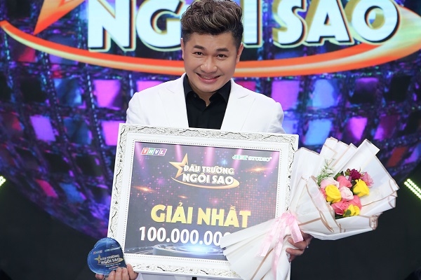 Ca sĩ Lâm Vũ giành quán quân ‘Đấu trường ngôi sao 2022’