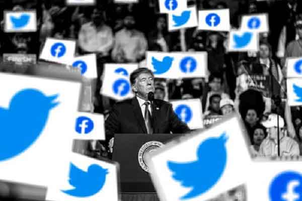 Ông Trump gọi hành động của Facebook, Twitter, Google là ‘sự ô nhục hoàn toàn’