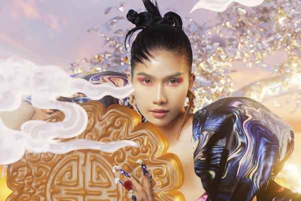 Á hậu Phương Anh hóa thành ‘chị Hằng’ đầy ma mị