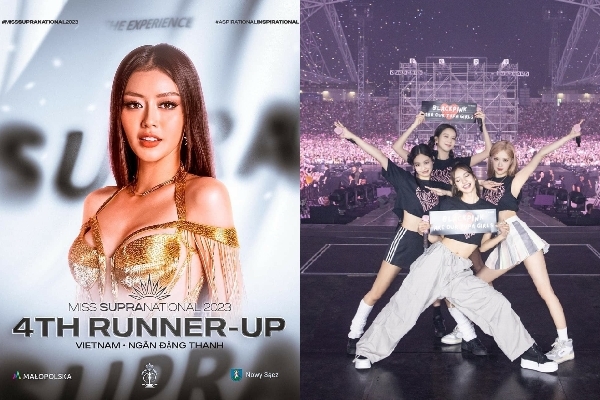 Chuyện hôm nay: Đặng Thanh Ngân đăng quang Á hậu 4 ‘Hoa hậu Siêu quốc gia 2023’; Concert của BlackPink vượt mốc 1 triệu vé bán