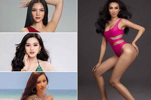 Body nóng bỏng của dàn người đẹp Việt thi quốc tế năm 2021