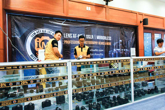 Khai mạc triển lãm các thiết bị dành cho ngành ảnh