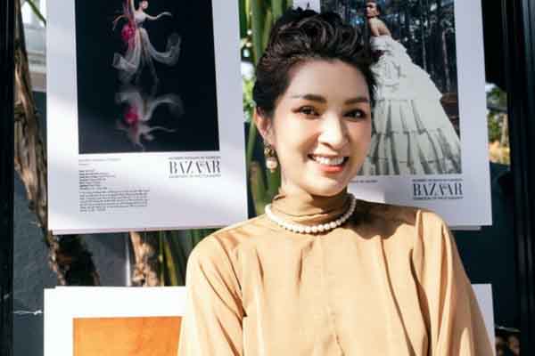Nguyễn Hồng Nhung bất ngờ khi ngắm nhìn hình ảnh của chính mình