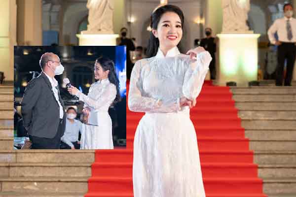 MC Hồng Phượng tất bật làm việc ngày cuối năm