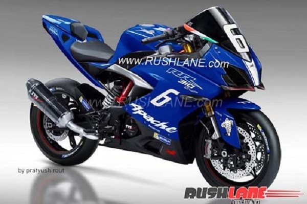 Rò rỉ hình ảnh TVS Apache RR 310 phiên bản đua