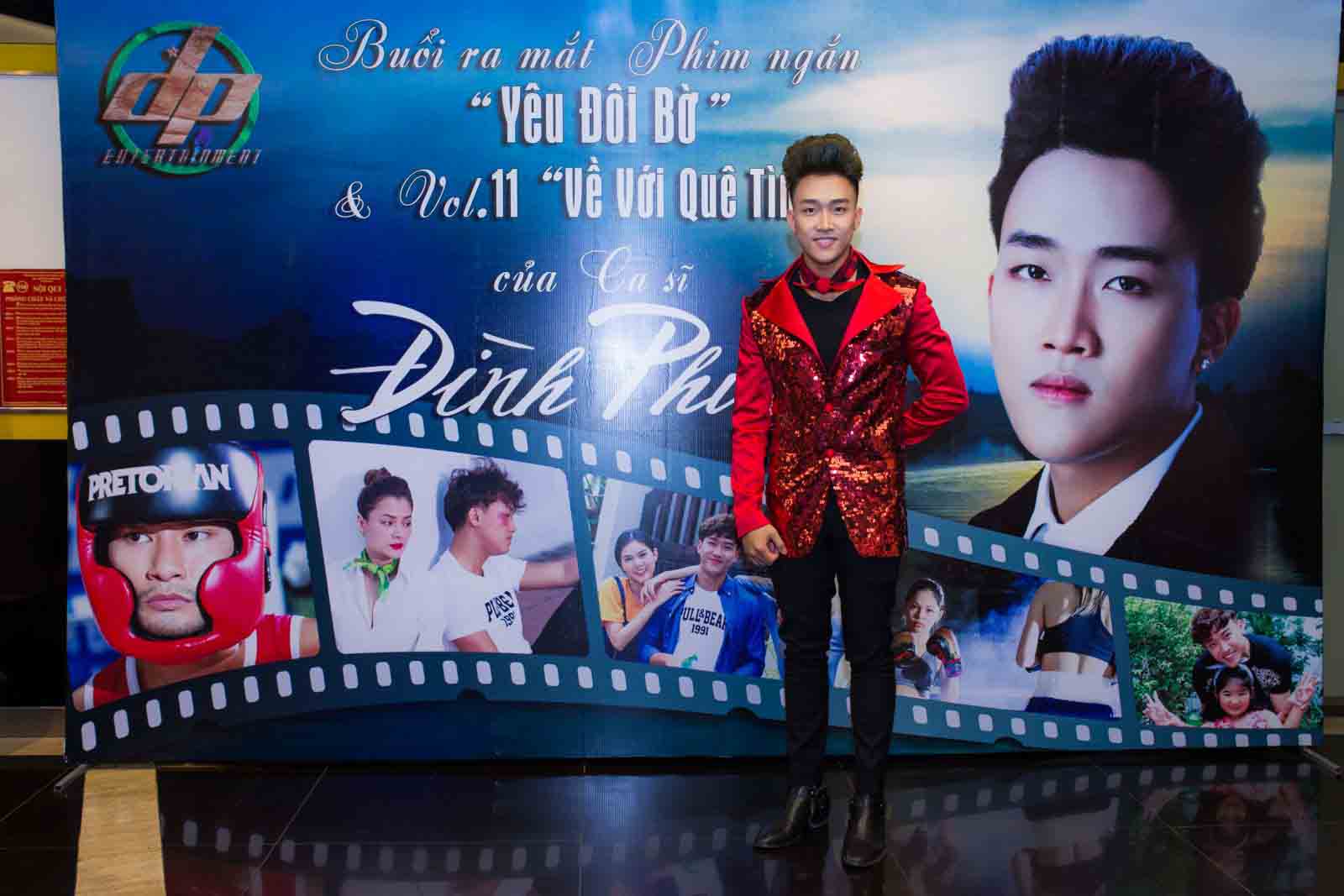 Đình Phước trở thành vận động viên Muay Thái trong phim ngắn ‘Yêu đôi bờ’