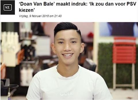 Báo châu Âu gọi là “Đoàn Văn Bale”, Văn Hậu có tiềm năng xuất ngoại