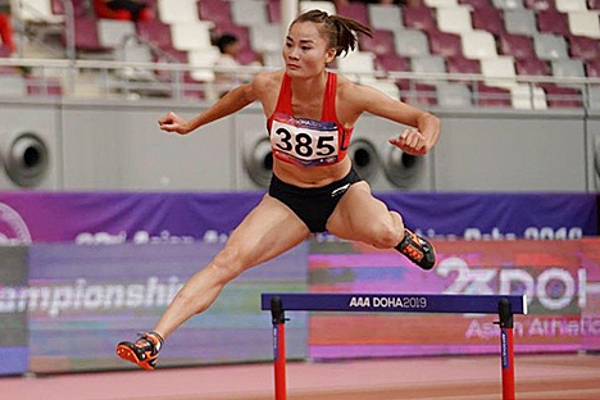 Quách Thị Lan đoạt huy chương vàng điền kinh châu Á