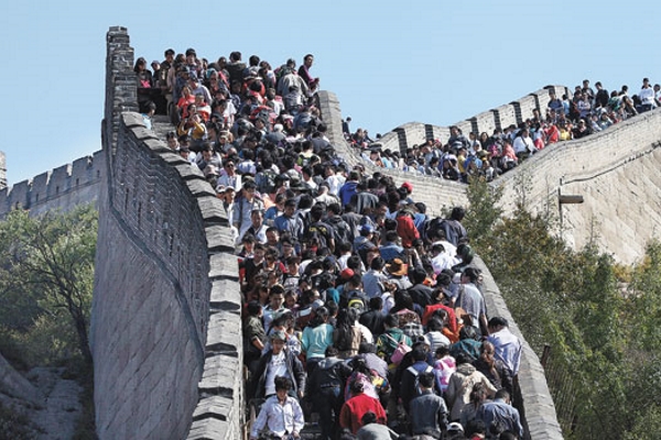 Vạn Lý Trường Thành chỉ cho 65.000 khách tham quan mỗi ngày