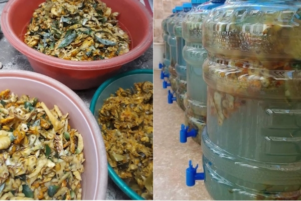 Biến rác thải thành chất tẩy rửa đa năng