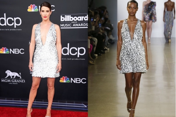 Đầm của NTK Công Trí tỏa sáng Billboard 2019