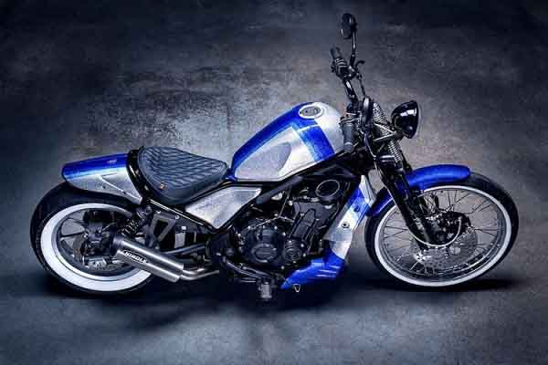 Môtô Honda Rebel thế hệ mới đầu tiên độ bobber