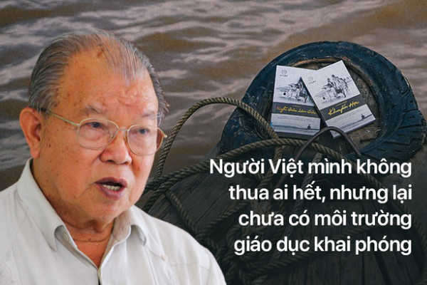 GS Võ Tòng Xuân: Những điều Đặng Lê Nguyên Vũ làm rất cao cả; giáo dục VN đang quá yếu kém!