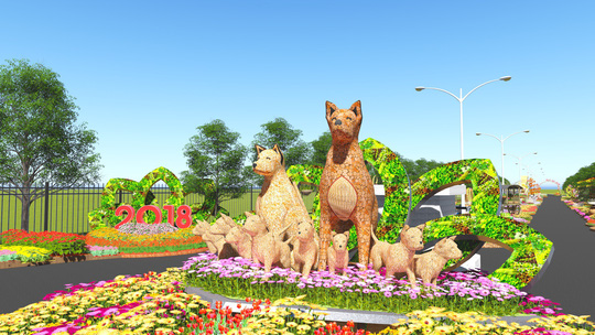 Đường hoa xuân khai mạc sớm nhất TP HCM