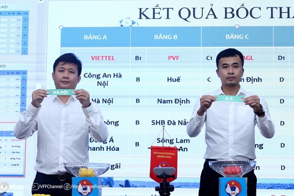 Kết quả lễ bốc thăm vòng loại U.19 Quốc gia Thanh Niên 2023
