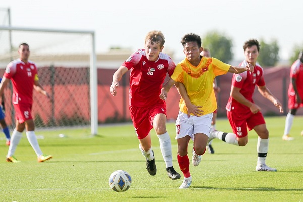 Trước VCK U.20 châu Á, U.20 Việt Nam thua đội đang thi đấu ở giải hạng 2 UAE 