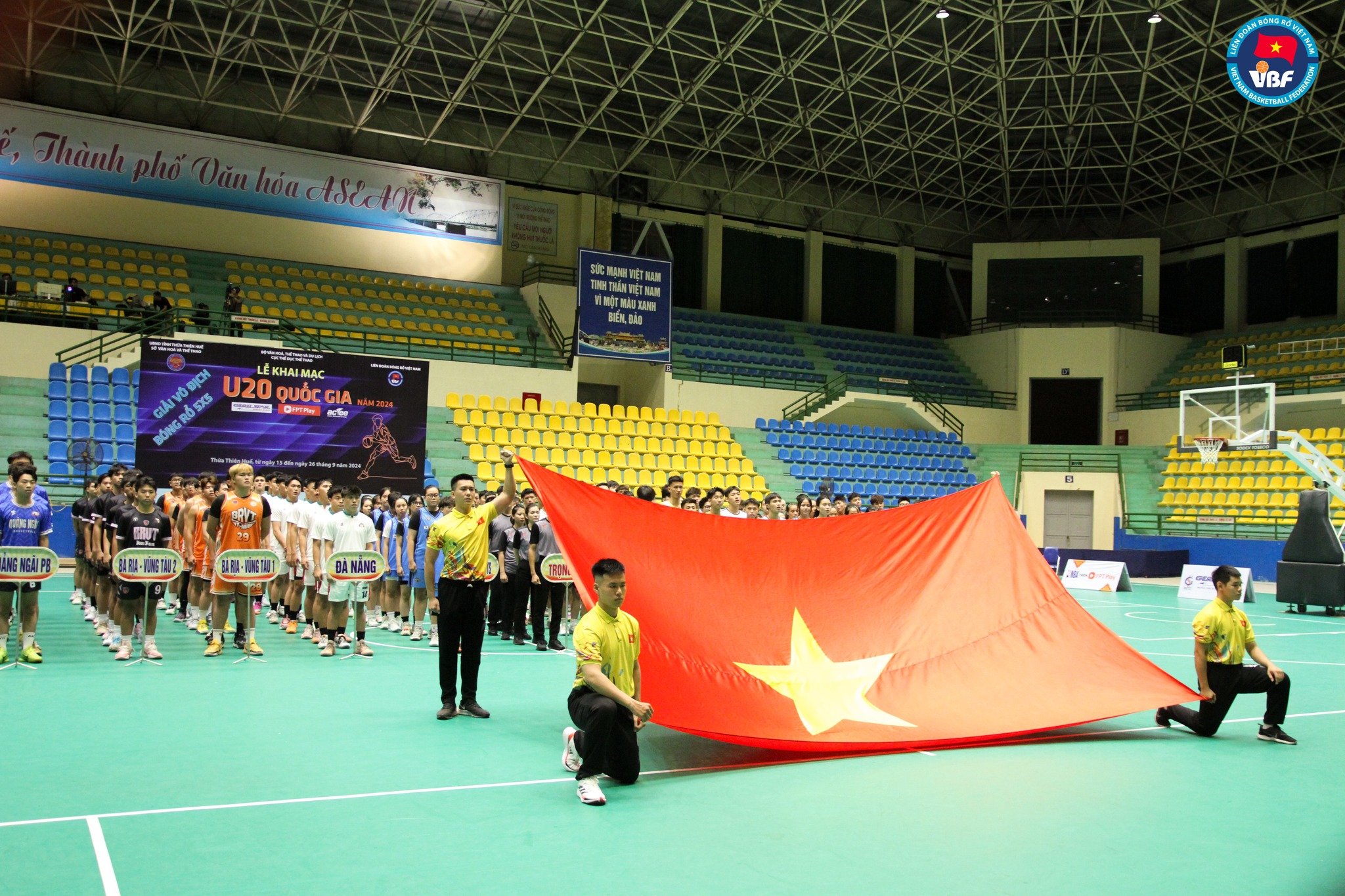 Khai mạc Giải bóng rổ 5×5 U20 toàn quốc năm 2024