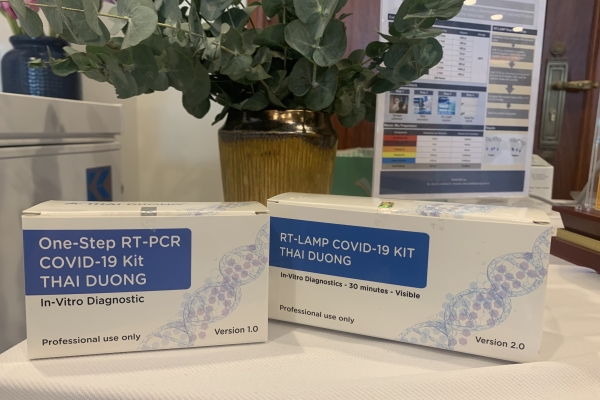 Việt Nam có kit thử Covid-19 hiển thị bằng màu