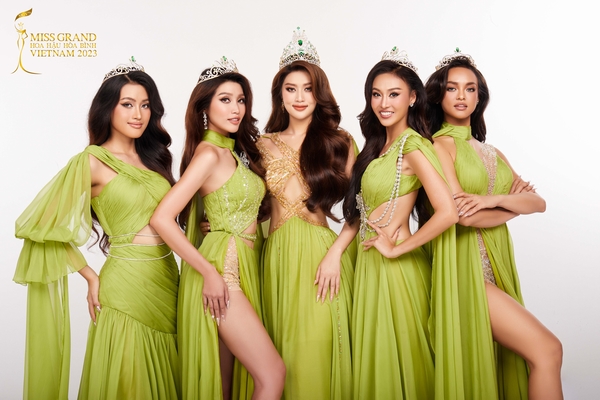 Top 5 Miss Grand Vietnam 2022 đọ dáng cực ‘gắt’ chung khung hình
